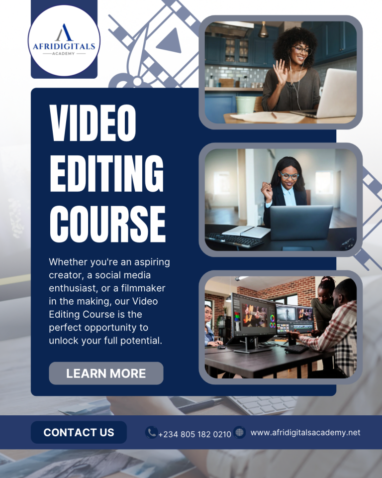 📽️ Unlock Your Creativity with Our Video Editing Course in Mowe! 🎬